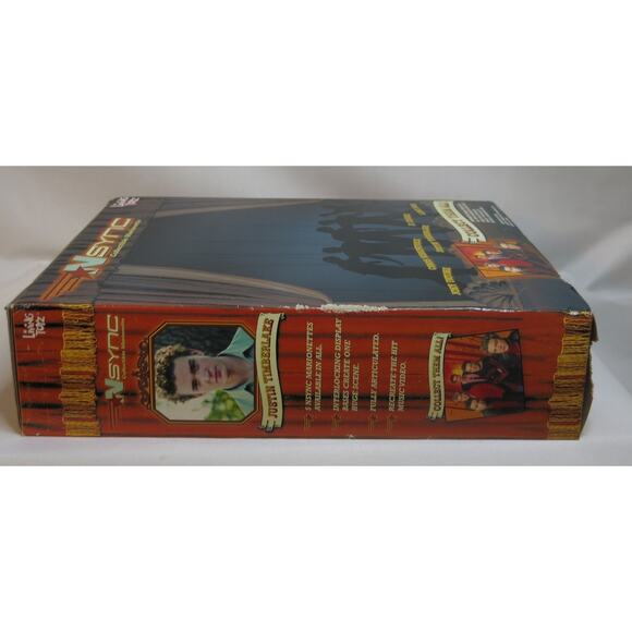 VINTAGE 2000 NSYNC Justin Timberlake Marionette Doll New In Box Living Toyz - Picture 8 of 13